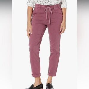 Paige Women’s Drawstring Christy Pants In Vintage Raspberry Mousse Size 32 NWOT!